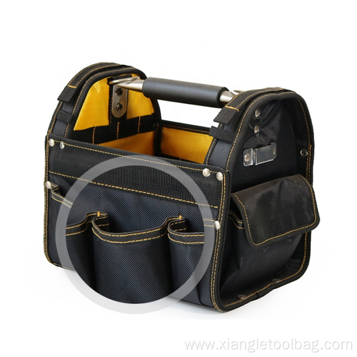 Open Tote Tool Bag with Stainless Steel Handle